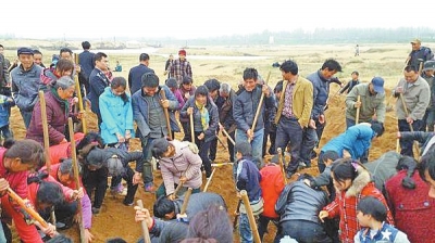 信阳罗山一河滩挖出“袁大头” 文物管理局将鉴定