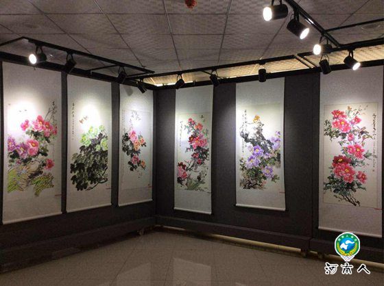 “国风雅韵”喜迎第34届洛阳牡丹文化节牡丹画精品展开幕
