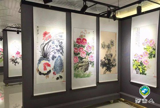 “国风雅韵”喜迎第34届洛阳牡丹文化节牡丹画精品展开幕