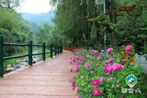 重渡沟来一场秋日“劫色”之旅独醉山泉飞瀑竹林人家