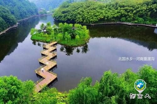 重渡沟来一场秋日“劫色”之旅独醉山泉飞瀑竹林人家